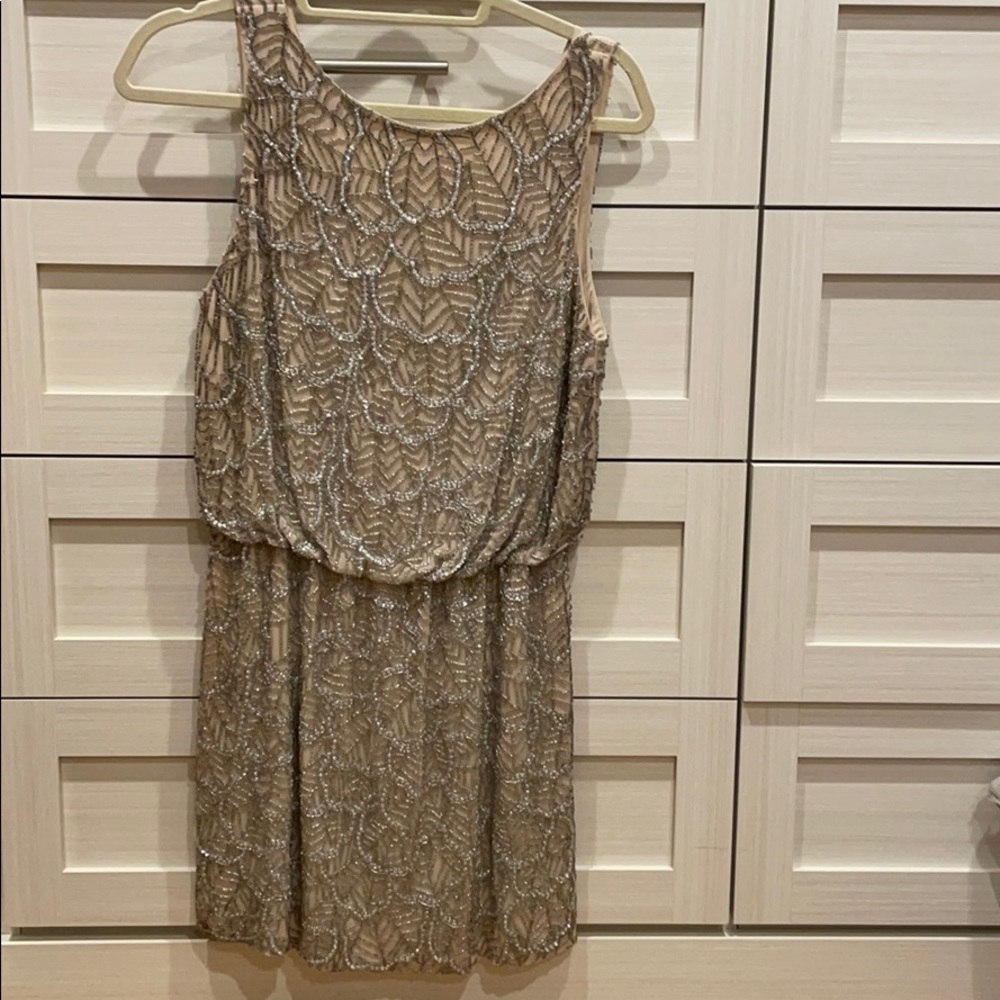 Alice and olivia sequenced dress